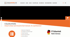 Desktop Screenshot of datacenter.de